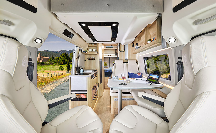 Fourgon amnag CAMPER VAN XL SAPHIR - Salon