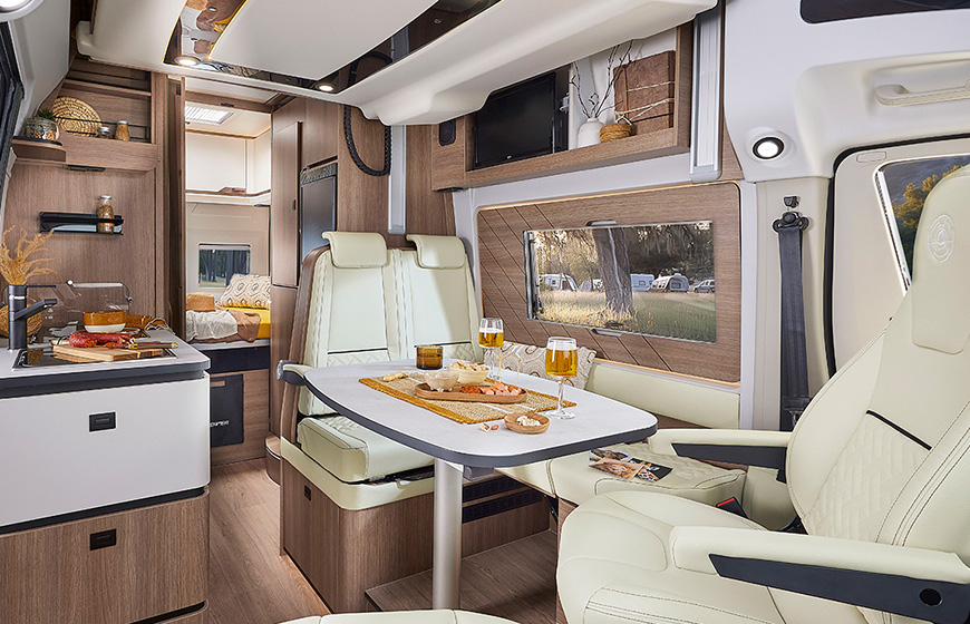 Fourgon amnag CAMPER VAN XL SELECT - Salon