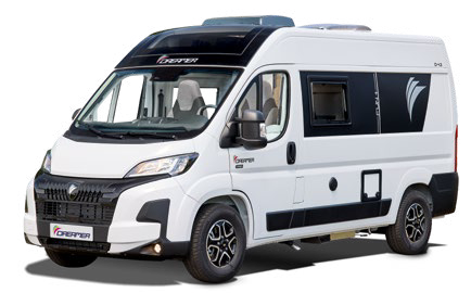 Geconverteerd busje Dreamer D43